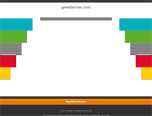 Tablet Screenshot of greedanime.com